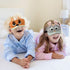 HYCLES Sleep Mask for Kids - Cute Cartoon Animal Eye Cover, 3 Pcs Blindfold for Travel, Game, Nap, Night Sleeping