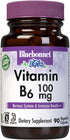 BlueBonnet Nutrition Vitamin B6 Vegetable Capsules, 100 mg - 90 Count - Supports Cardiovascular & Nervous System Health