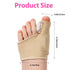 Ptwola Hallux Valgus Protector Sleeves Kit Bunion Corrector Sleeve Gel Pad Bunion Pain Relief Orthopedic Socks Big Toe