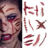 20 Sheets Body Face Fake Scar Halloween Makeup Kit, Temporary Tattoos for Kids, Women, Men, Party Favors