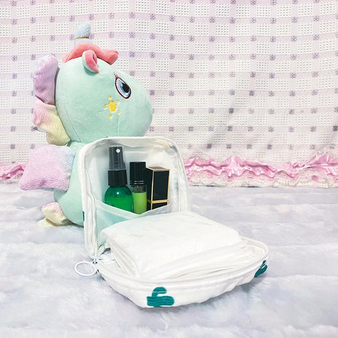 PayPie 12 12 4 cm Sanitary Napkin Storage Bag, Portable Menstrual Pad Bag Tampons Collect Bags, Zipper Nursing Pad