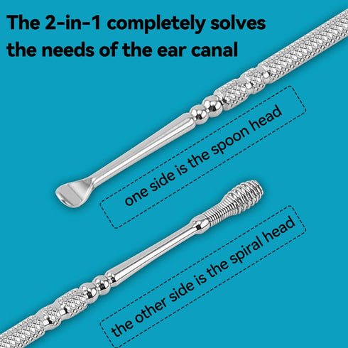 Spiral Ear Wax Remover Ear Cleaning Tool Ear Wax Removal Tool Ear Cleaner Ear Wax Removal kit Spring Ear Wax Cleaner Tool Set