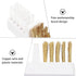 KALLORY 6pcs Brush, Home Wire Metal Head Accessories for Manicure Cleaning Bits Tools, Copper Trimming Nail Bit Drill