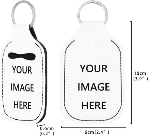 Keychain Holder for Hand Sanitizer - Perfect for Kids & Adults