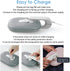 Portable Heating Pad Electric Hot Water Bag with Soft Fleece Cover, Arming Hand, Cold Feet, Relieve Menstrual Cramps