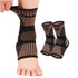 Copper Ankle Brace, Copper Infused Support for Men & Women, Best Compression Sleeve for Pain Relief (Copper-Black 2,