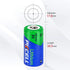 PKCELL CR123A Battery 123A Lithium 4Pack 1500mAh CR17345 3V for Intensity Flashlights, Security Alarm System