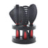 Set of 5 Professional Salon Hair Combs, Hair Cutting Brushes, Hairdressing Styling Tool Mirror and Holder Stand