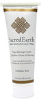 Vegan Massage Cream - 8oz Tube, Unscented, Water Dispersible, Nut Oil Free, Gluten Free, Organic Oils