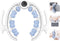 KESHWELL Cellulite Massage Roller,Muscle Massage Roller, Cellulite Remove Massager,Manual Massage Stick with Detachable
