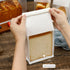 XZJMY 50Pcs Packaging 5.1"x3.9"x11") Bakery Bags,Paper Bread Bags with Clear Front Windo, Tin Tie Tab Lock Kraft Tin