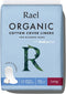 Rael Incontinence Liners for Women, Organic Cotton Cover - Postpartum Essential, Regular Absorbency, 4 Layer Core with