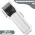 Pimoys 2 Pack Root Comb Applicator Bottle 6 Ounce, Oil Applicator for Hair Dye, Hair Oiling Bottle Applicator Brush with Graduated Scale by Pimoys