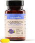 NatureWise Flaxseed Oil 1200mg Softgels with 720mg ALA, Non-GMO Omega Supplement for Heart Health - 30 Softgels