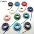 SNAWOP Dental Orthodontic Power Chain, Multicolor Spool Elastic Rubber Bands for Teeth Braces (Long, Light Blue)