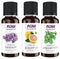 NOW Essential Oils 3-Pack Variety: Summer Fun - Lavender, Grapefruit, Peppermint