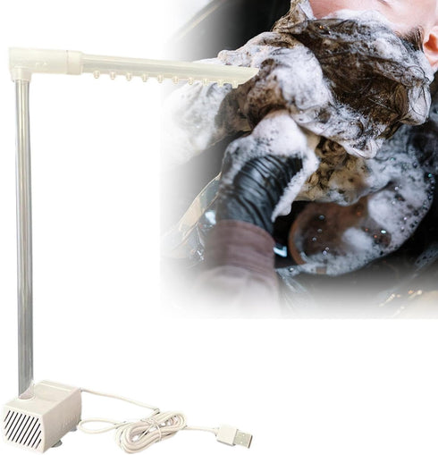 predolo Water Circulation Frame Head Treatment Shampoo Bed Accessories, Practical Portable with Filter Hair Salon