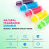 Toilet Gel Stamp Kit, 60 Count, 5 Kinds of Scent Toilet Cleaner Bowl Gel, Air Freshener