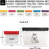 REUSAPAK 8 Set, Day Pill Pouch Organizer AM PM Medicine Organizer & Travel Pill Case Large Weekly Pill Dispenser