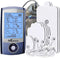 MEDVICE Rechargeable Tens Unit Muscle Stimulator - 16 Modes & 8 Pads for Pain Relief, FDA Cleared