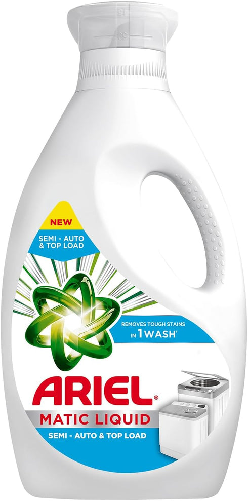Ariel Matic Liquid Detergent, Top Load, 1 Litre