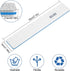 Nail Files 50pcs, 80/80 Grit for Acrylic Nails, Professional Double Sided Jumbo Zebra File