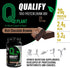 Plant Protein Powder Mix, Trio Rich Chocolate Brownie Flavored, Gluten Free, Vegan, Highly Kosher, 20g Protein, 2.4g BCAA, 1.65lb