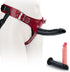 Sverimet Strap On Dildo Set with 2 Dildos -Adjustable Waist and Thigh Harness,