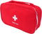 First Aid Kit Empty Medical Storage Bag, Red Trauma Bag for Emergency First Aid Kits, Car Workshop Cycling Outdoors