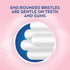 Sensitive & Gums Everyday Care Toothbrush for Sensitive Teeth, Extra Soft, Pack of 5