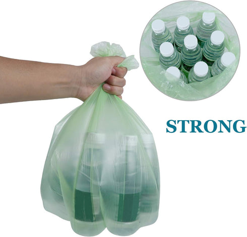 Inwaysin 1.2 Gallon Small Trash Bags, 125 Counts Biodegradable Garbage Bags for Bathroom Office Home Fit 4.5-5L