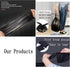 Small Black Trash Bags, 200 Counts, Thicken Value Pack, 4 Gallon Trash Bags for Office, Kitchen, Bedroom