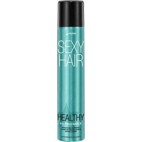 SexyHair Healthy So Touchable Hairspray | Weightless Light Hold and Shine | All Hair Types