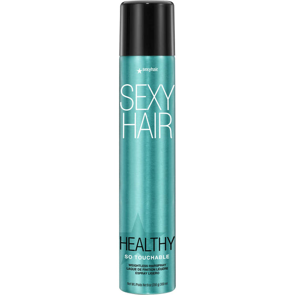 SexyHair Healthy So Touchable Hairspray | Weightless Light Hold and Shine | All Hair Types