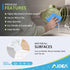 AIDEA Cleaning Wipes, Cleaning Wipes-80Ct(1 Pack), Multi-Purpose Towel Reusable Cleaning Cloths, Domestic Cleaning Wipes, Cleaning Towels, Dish Cloths-(12''x24'')