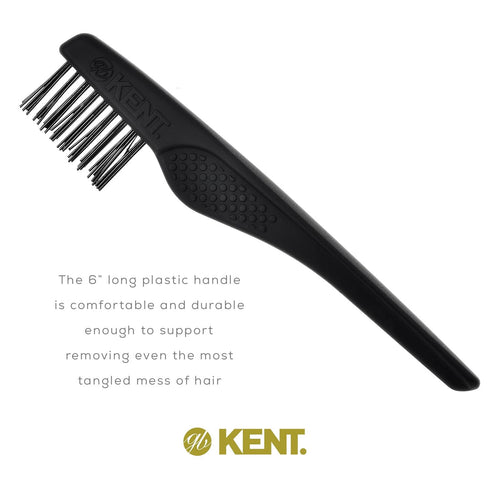 Kent LPC2 Hair Brush Cleaning Tool, Hairbrush Cleaner Rake for Removing Hair and Dandruff