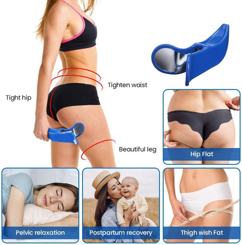 Kegel Exerciser for Pelvic Floor and Inner Thigh - Blue