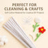 HYU VN 50pcs/Pack1PACK50pcs Smoking Pipe Cleaners Blend Cotton Rods Tobacco Smoke Mouthpiece Convenient Cleaning Tool