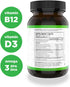 vedge Vegan Omega 3 Daily Multivitamin with Vitamin D, B12, Algal Oil for Vegan EPA & DHA - 30 Day Supply