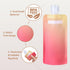 PACKISM Travel Toiletry Containers, 27 Pack Leak Proof 3oz TSA Approved Travel Pouches, Slim & Lightweight Design
