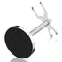 Safety Razor and Shaving Brush Stand with Extra Wide Openings and Wider Base, Manly Look