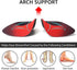 Dr. Foot's 3/4 Length Orthotic Insoles, High Arch Support Inserts for Flat Feet, Plantar Fasciitis, Medium Size