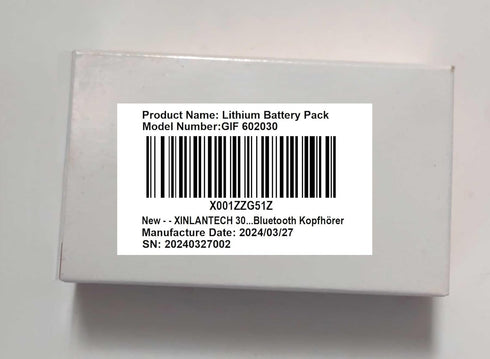 XINLANTECH 300mAh Headset, SP92 Y45BT Battery Replacement for Sena pi, Universal Bluetooth Intercom Battery