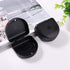 (2 Pack) Solid Orthodontic Retainer Case - Black