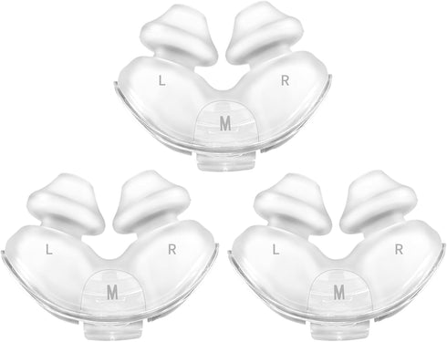 Replacement Nasal Pillows for ResMed Airfit P10, Ultra-Soft Silicone, Gentle Fit, Comfortable