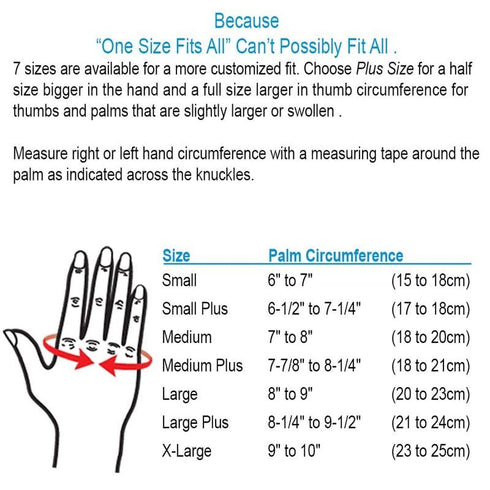 Comfort Cool Thumb CMC Restriction Splint, Right Small (6" to 7")