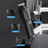 KEMEI Hair Clippers for Men, Professional Cordless & Corded Barber Clippers for Hair Cutting & Grooming, KM-1071