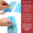 Set 31 Set 2 31 Twice-a-Day Monthly Pill Box Planner - AM & PM Medication Organizer for Days! Contains Organizers