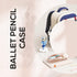 Ballet Shoe Makeup Bag, Small Portable Cosmetic Organizer for Women and Girls