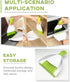Dustpan Broom Brush Set - Small Broom and Dustpan for Home Cleaning, Mini Dustpan and Brush for Sofa, Desk
